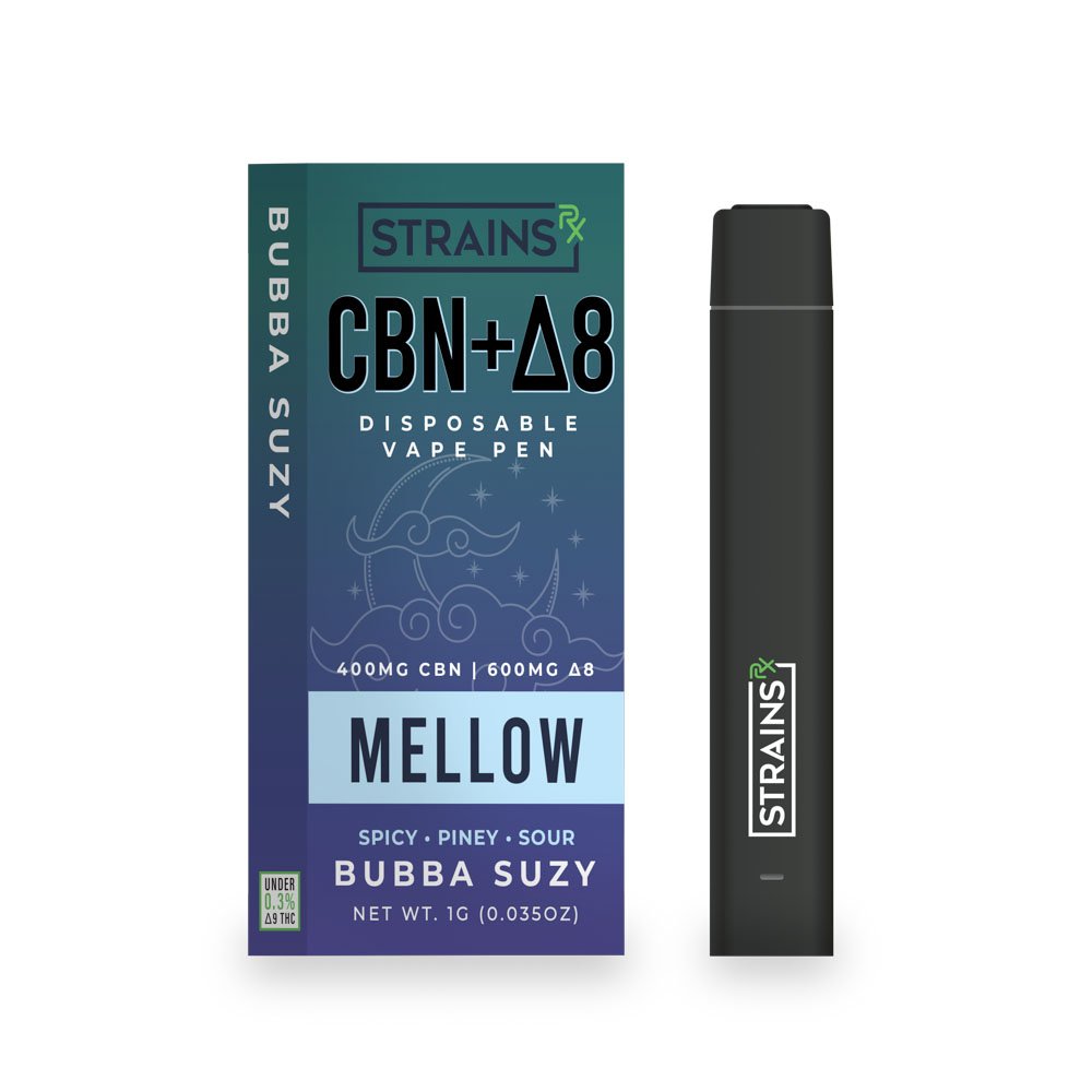 CBN + Delta 8 THC Bubba Suzy Disposable Vape Pen