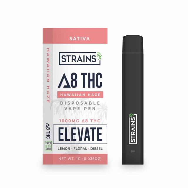 Delta 8 THC Hawaiian Haze Disposable Vape Pen