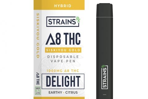 Delta 8 THC Siskiyou Gold Disposable Vape Pen