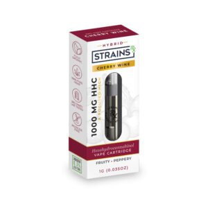 HHC Vape Cartridge - Cherry Wine (Hybrid)