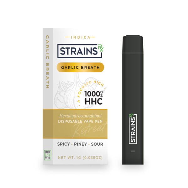 HHC Garlic Breath Disposable Vape Pen