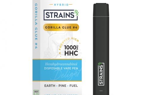 HHC Gorilla Glue #4 Disposable Vape Pen