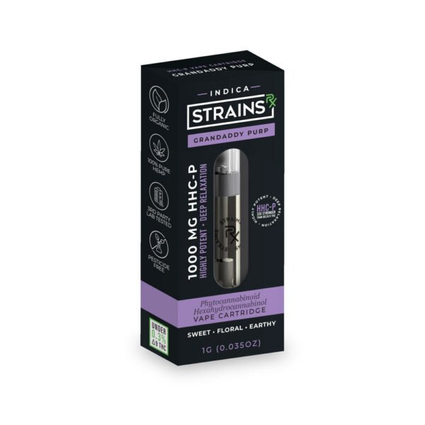 HHC-P Grandaddy Purp Vape Cartridge