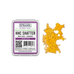 HHC Shatter - Bubba Suzy (Indica)