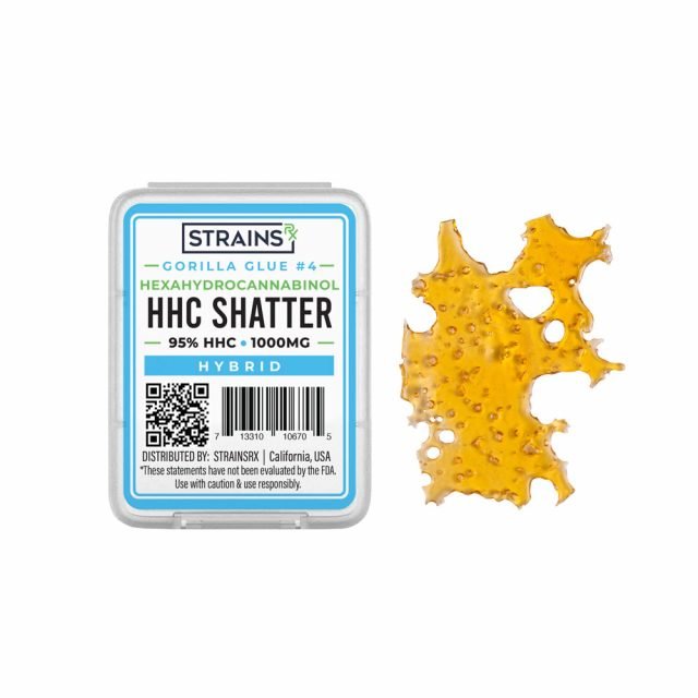 HHC Gorilla Glue #4 Shatter