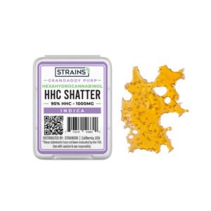 HHC Shatter - Grandaddy Purp (Indica)