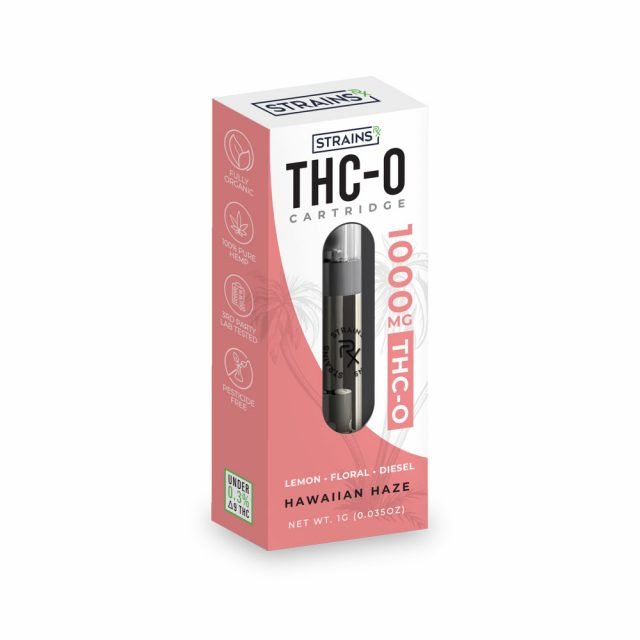 THC-O Hawaiian Haze Vape Cartridge