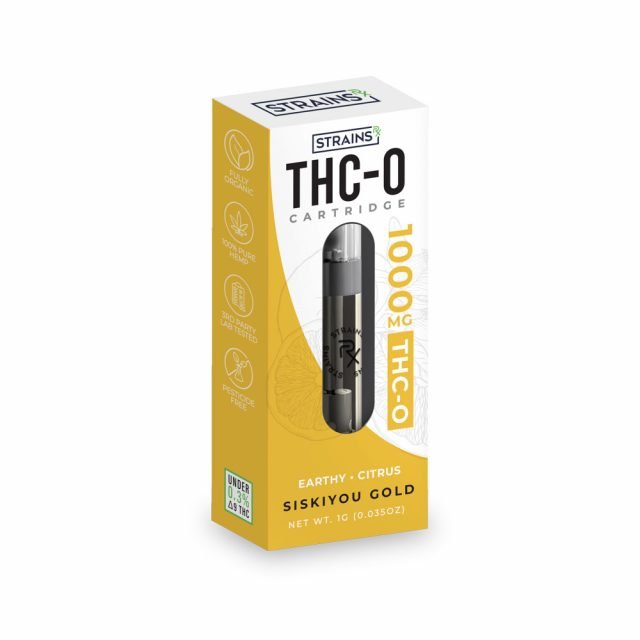 THC-O Siskiyou Gold Vape Cartridge