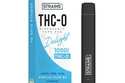 THC-O Gorilla Glue #4 Disposable Vape Pen