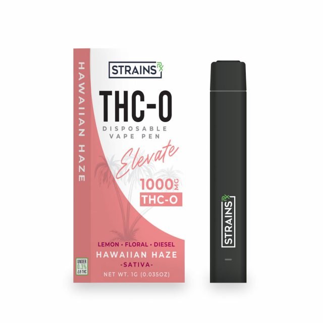 THC-O Hawaiian Haze Disposable Vape Pen