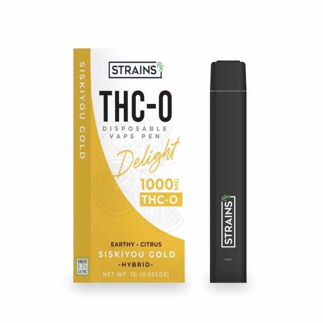 THC-O Siskiyou Gold Disposable Vape Pen