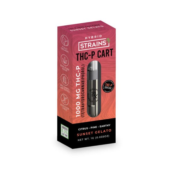 THC-P Sunset Gelato Vape Cartridge