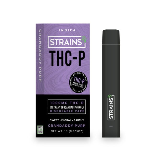 THC-P Grandaddy Purp Disposable Vape Pen