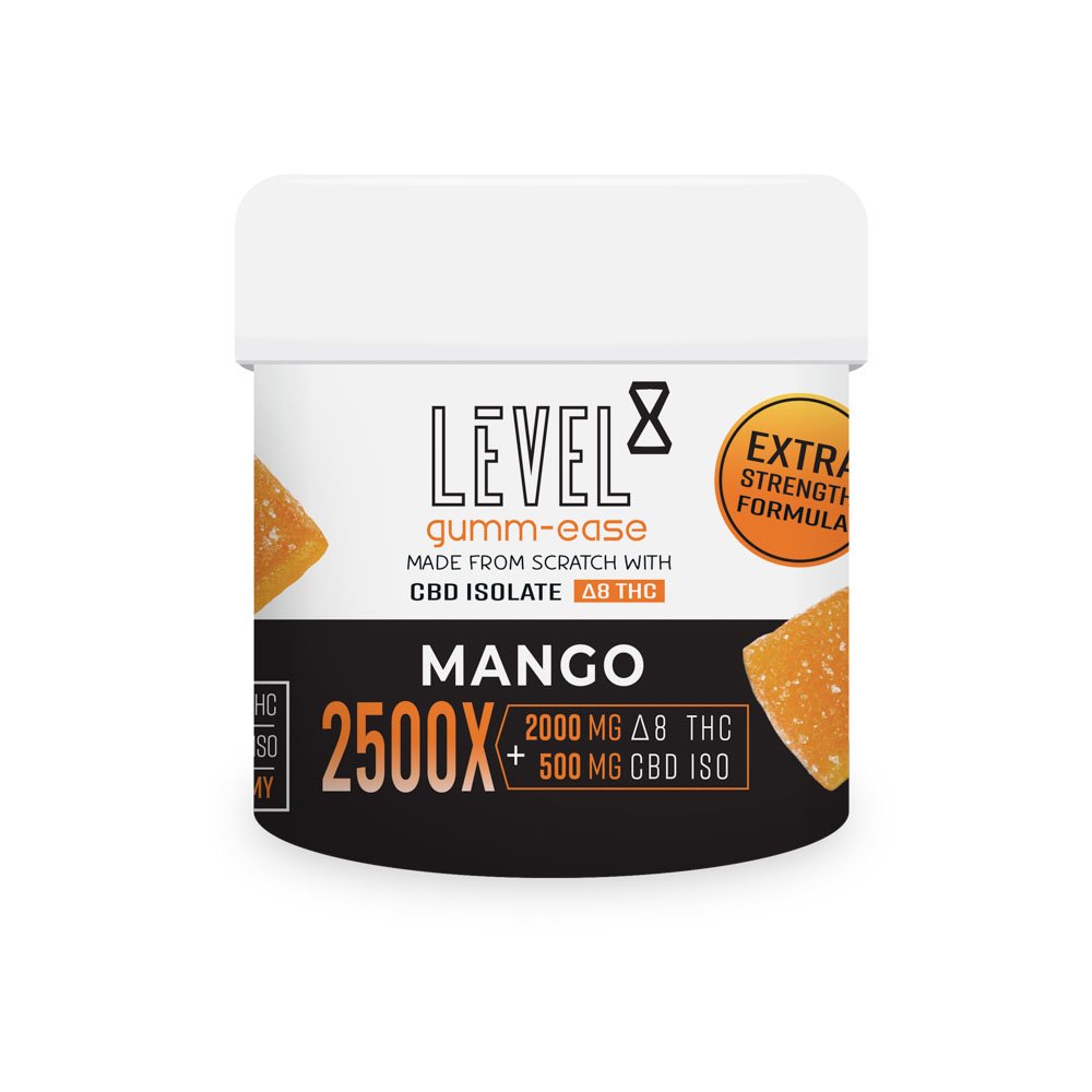 Delta 8 THC Level 8 Mango Gumm-Ease