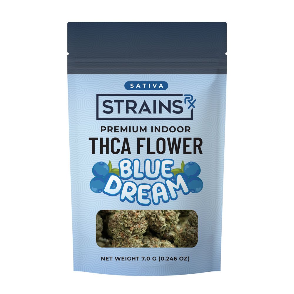 THCA Flower - 7.0 G (0.246 OZ), Blue Dream (Sativa)